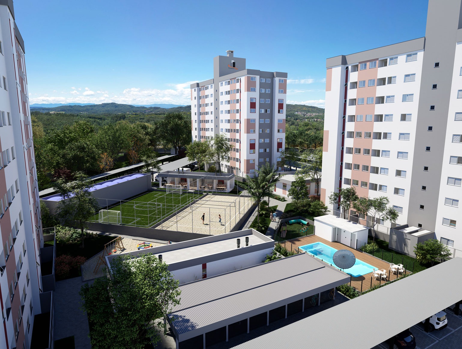 87- Residencial Plaza Mayor- Bairro Linha Batista/ Próspera Criciúma SC (Prazo de entrega 2028)